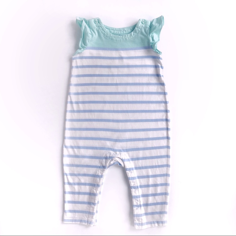BabyGap striped one piece romper